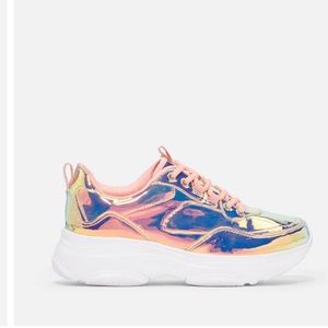 Scarlette holographic sneakers